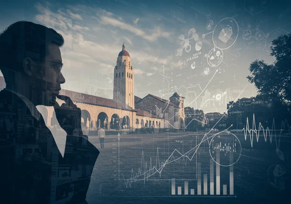 Abstract representation of GDS research at Stanford University.