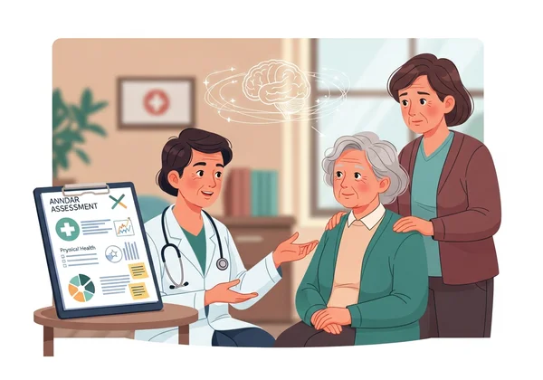 Holistic approach to senior mental health screening