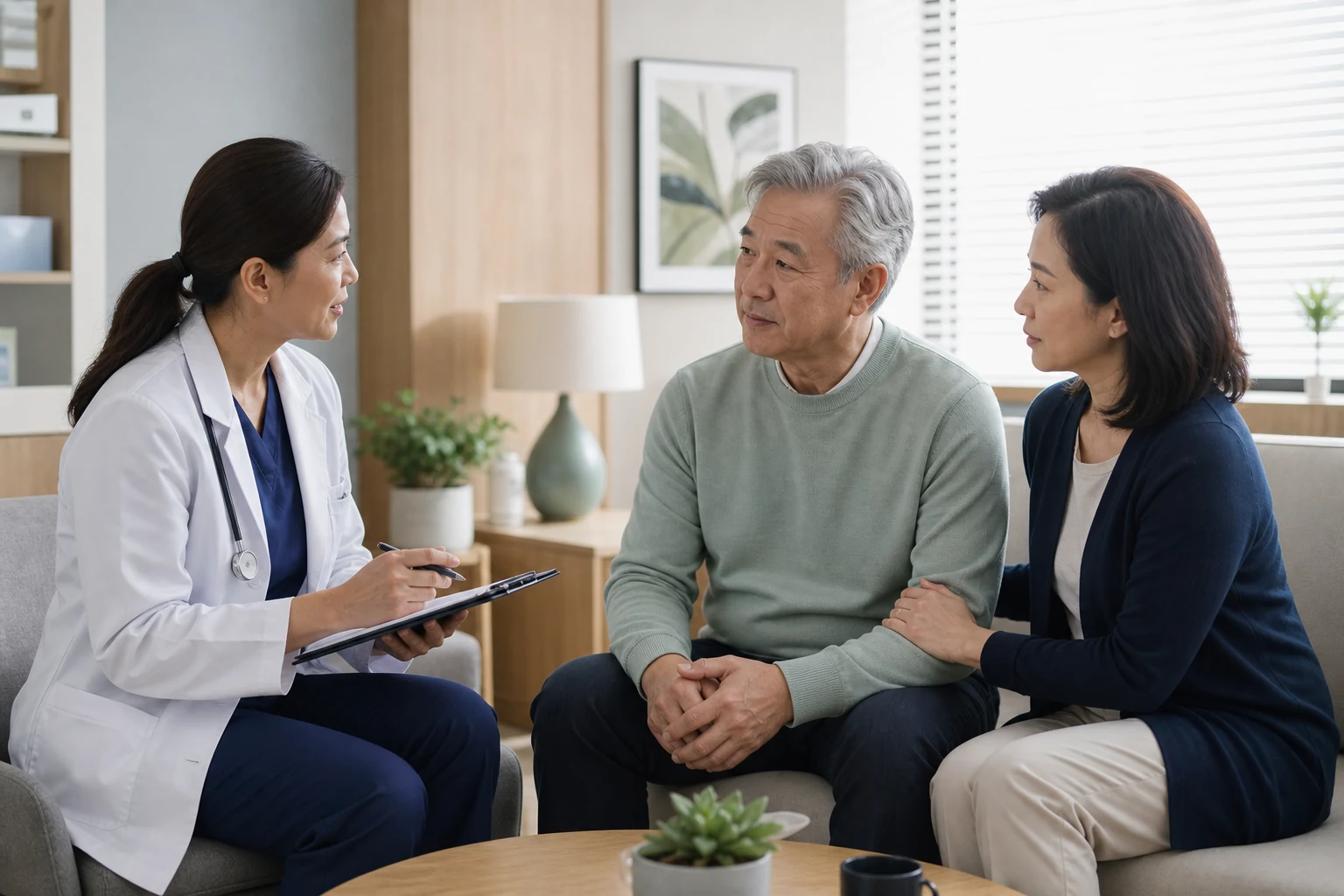 Care conversation after screening