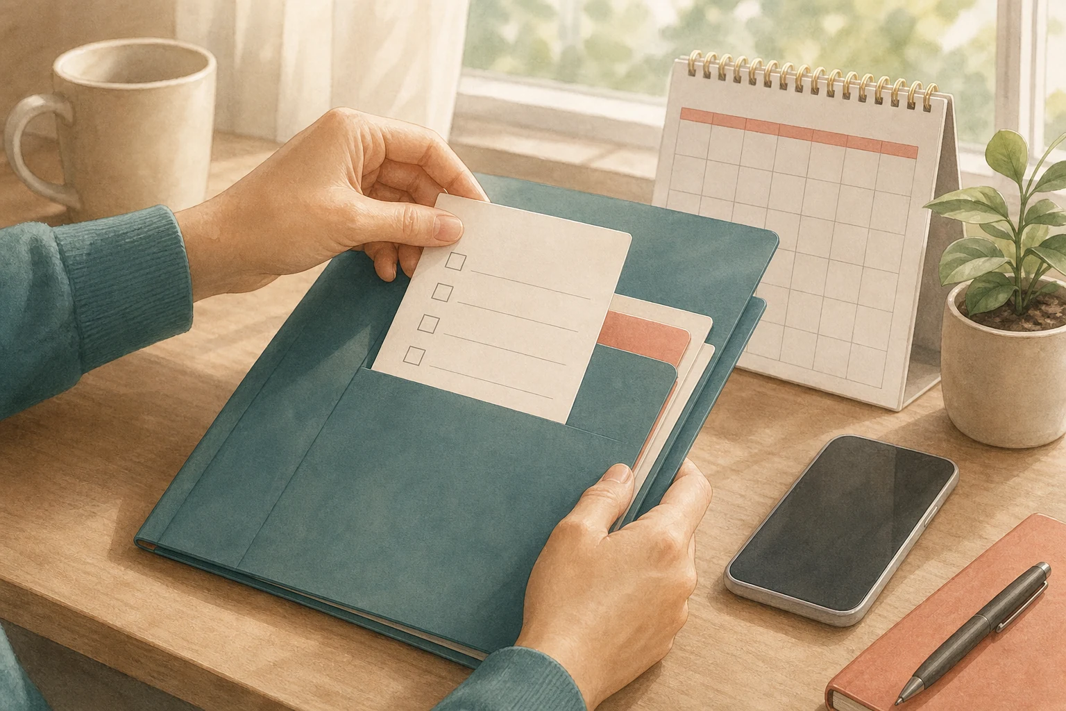 Gentle next step checklist